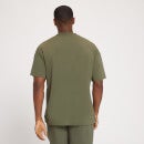 Męski T-shirt oversize z krótkim rękawem z kolekcji MP Dynamic Training – Dark Olive - XXS