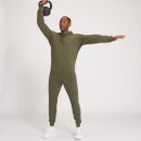 MP Moški pulover s kapuco za dinamični trening – temno olivna - XS