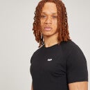 Облегающая мужская футболка Form с коротким рукавом — Цвет: Черный - XXS