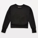KARL LAGERFELD Girls' Grand Hotel Metallic Sweatshirt - Black