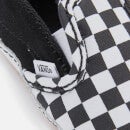 Vans Baby Slip-On V Crib Trainers - Checkerboard Black