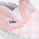 Vans Babies’ V Crib Checkerboard Suede Trainers - UK 2 Baby