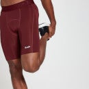 MP Men's Essentials Training Base Layer Shorts – Vinröd - XXS