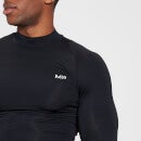 Camiseta interior de deporte de manga larga y cuello alto Training para hombre de MP - Negro