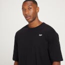 MP muška majica širokog kroja - crna boja - XS