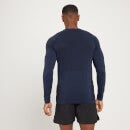 MP vyriški besiūliai „Essential“ marškinėliai ilgomis rankovėmis – Deep Blue Marl - XS