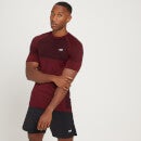 T-shirt sans coutures à manches courtes MP Essentials pour hommes – Écarlate chiné - XS