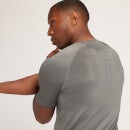 Męski T-shirt treningowy z krótkim rękawem i grafiką z kolekcji MP – Carbon - XS