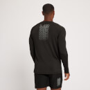 MP Repeat MP Graphic Training Long Sleeve Top til mænd – Sort - XXS