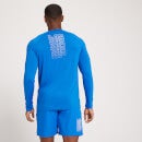 MP Men's Repeat MP Graphic Training Long Sleeve Top - True Blue