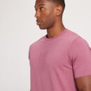 Pánske tričko MP Graphic Repeat s krátkymi rukávmi a potlačou – svetlofialové - XS