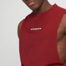 MP vyriški berankoviai marškinėliai „Originals“ nuleistais pečiais – Skaisčiai raudona - XXS