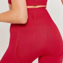 Pantalón corto de ciclismo sin costuras Tempo para mujer de MP - Rojo - XS