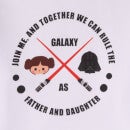 Camiseta para niños de Padre e Hija - Blanco