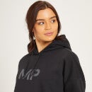 Ženski pulover s kapuco Adapt MP - črn