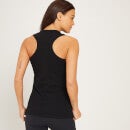 Damska koszulka bez rękawów z plecami w stylu racerback z kolekcji Adapt MP – czarna
