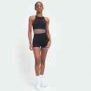 MP Women's Adapt Seamless Booty Shorts - Black - XXS