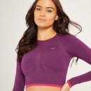 MP Women's Adapt Seamless Booty Shorts - Dark Purple - XL