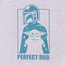 Star Wars The Mandalorian Perfect Duo Kids' Sweatshirt - Grey