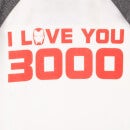 Marvel I Love You 3000 Kids' Pyjamas - White/Grey