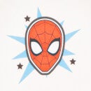 Pijama para niños Spider-Man Face de Marvel - Blanco/ Gris