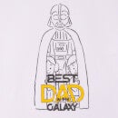 Camiseta Best Dad In The Galaxy - Hombre - Blanco