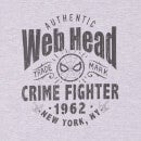 Sudadera Web Head Crime Fighter de Marvel - Gris