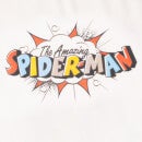 Set de pijama para hombre The Amazing Spider-Man de Marvel - Blanco/ Gris