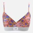 Ultimate Comfort Soft Bra Hazy Daisy Spectrum Blue