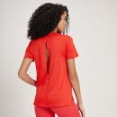 Camiseta con abertura en la espalda Power Ultra para mujer de MP - Rojo - XS
