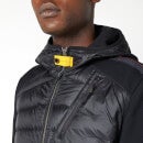 Parajumpers Men's Nolan Hybrid Hooded Jacket - Black - S
