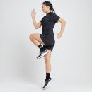 Camiseta de entrenamiento Run Life para mujer de MP - Negro/Blanco - XXS