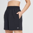 MP Women's Run Life Training Shorts - Black/ White - XXS