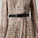 MICHAEL Michael Kors Women's Super Snake Kate Dress - Dune - M