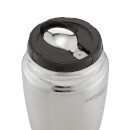 Thermos Thermocafe Stainless Steel Curved Food Flask with Spoon