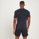 Męski T-shirt bezszwowy z krótkim rękawem z kolekcji Essentials – Black Marl