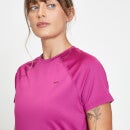 Damski T-shirt treningowy z kolekcji MP – Deep Pink - XXS