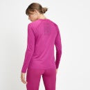 Γυναικείο Μακρυμάνικο Μπλουζάκι Προπόνησης MP Repeat - Βαθύ ροζ - XXS