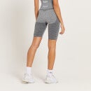 MP Women's Curve High Waisted Cycling Shorts - Grey Marl - XXS