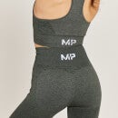 MP Curve Leggings mit hoher Taille für Damen - Schwarz-grau meliert - XXS