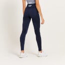Damskie legginsy z wysokim stanem z kolekcji Curve MP – Galaxy Blue Marl - XL