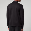 Lanvin Men's Classic Long Sleeve Polo Shirt - Black