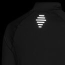 Damska koszulka z suwakiem ¼ z kolekcji Velocity MP – czarna - XXS