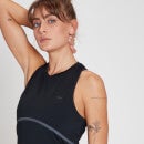Camiseta sin mangas reflectante Velocity Ultra para mujer de MP - Negro - XXS