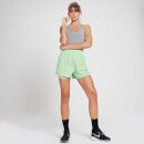 Pantalón corto 2 en 1 Velocity Ultra para mujer de MP - Verde menta - XXS