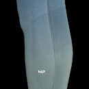 MP Velocity Ultra Seamless Leggings til kvinder - Stone Blue - XXS