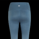 Damskie bezszwowe legginsy z kolekcji Velocity Ultra MP – Stone Blue - XS