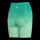 Pantalón corto de ciclismo sin costuras Velocity Ultra para mujer de MP - Verde hielo - XXS
