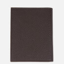 Barbour Men's Amble Small Leather Billfold - Dark Brown