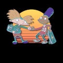 Camiseta para mujer Hey Arnold Buddies de Nickelodeon - Negro